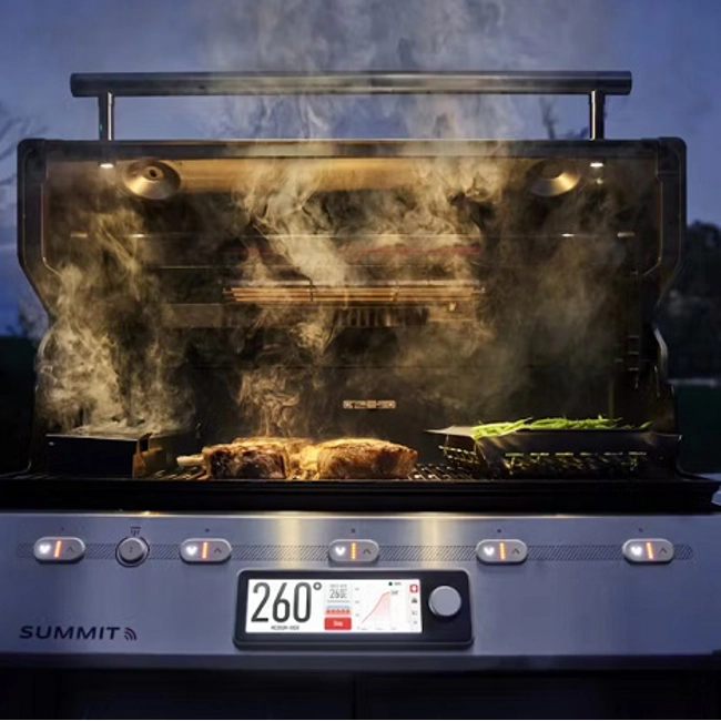 Vendita online Barbecue a gas Weber Summit FS38X black